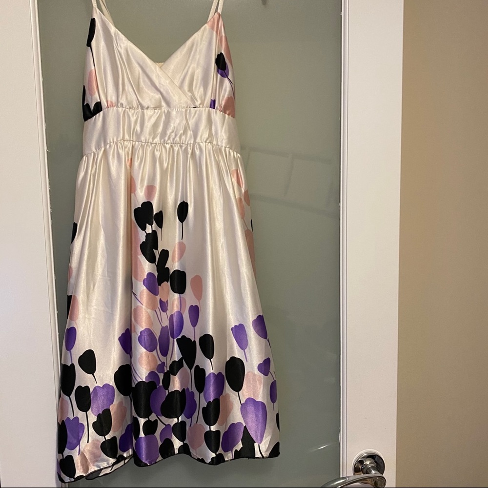 Silky flowy dress